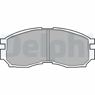 Тормозные колодки дисковые Delphi LP803