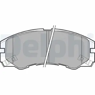 Гальмiвнi колодки дисковi Delphi LP964