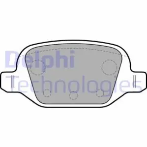 Гальмiвнi колодки дисковi Delphi LP1678