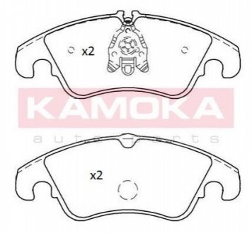 Гальмiвнi колодки дисковi AUDI A4 07-/A5 07- KAMOKA JQ101229 (фото 1)