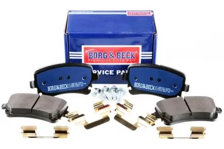Гальмiвнi колодки дисковi BORG & BECK BBP2139