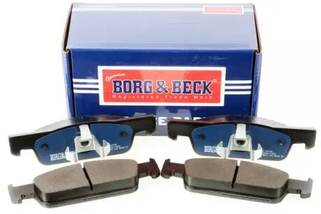 Гальмiвнi колодки дисковi BORG & BECK BBP2407