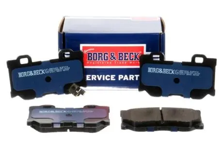 Гальмiвнi колодки дисковi BORG & BECK BBP2434
