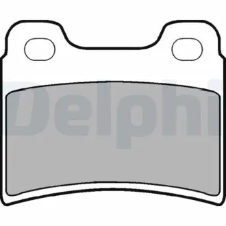 Гальмiвнi колодки дисковi Delphi LP904