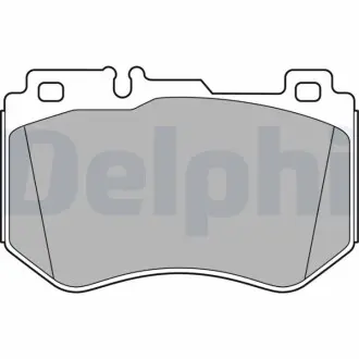 Гальмiвнi колодки дисковi Delphi LP3137