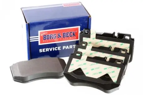 Гальмiвнi колодки дисковi BORG & BECK BBP2501
