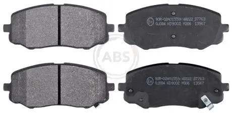 Гальмiвнi колодки дисковi A.B.S. 37763