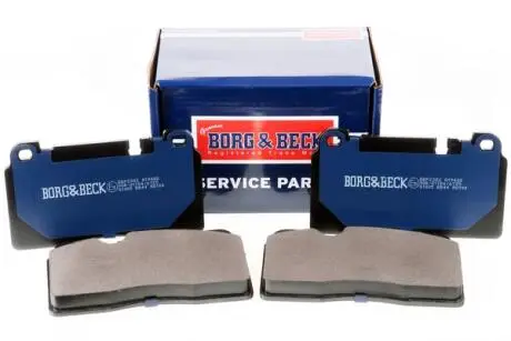 Гальмiвнi колодки дисковi BORG & BECK BBP2382