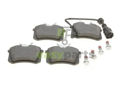 Колодки гальмівні (задні) VW Polo 01-/Skoda Fabia 99-08/Seat Cordoba/Ibiza 02-09 (Trw) (+ датчик) Delphi LP1815