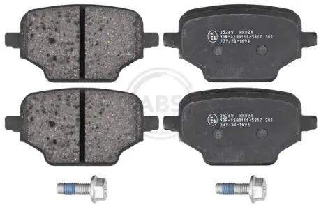 Гальмiвнi колодки дисковi A.B.S. 35268