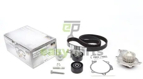 Комплект ГРМ + помпа Citroen Nemo 1.4HDi 08- (144x25) HEPU PK08930