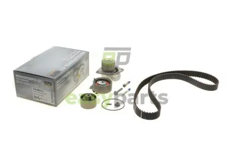 Комплект ГРМ + помпа Citroen Berlingo 1.6 08-/Peugeot Partner 307/Partner 01-12 (134x25)(73x31) HEPU PK08912