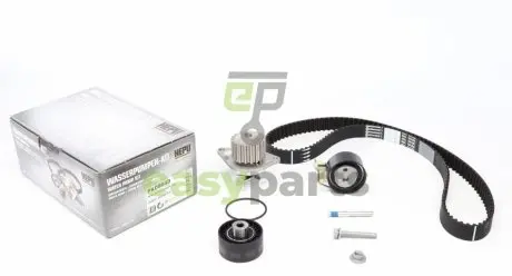 Комплект ГРМ + помпа Citroen C4/Peugeot 307 1.4 16V 03- HEPU PK08040
