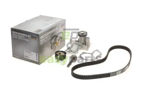 Комплект ГРМ + помпа Ford Mondeo/C-Max/Focus 1.5/1.6 EcoBoost 10-(117x22)(помпа P255) HEPU PK02551
