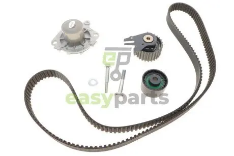 Комплект ГРМ + помпа Fiat Doblo/Punto/Stilo/Bravo 1.9D/JTD 01- (190х24) (PA672) GRAF KP672-1