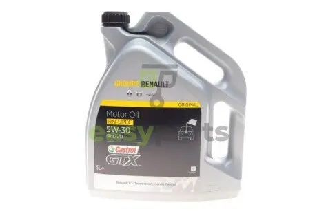 Олива моторна (Renault) RN0720 5w30 5L CASTROL 15CFA6