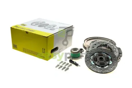 Демпфер + комплект зчеплення +вижимний MB Viano/Vito 639 2.2CDI 03-09, OM646.980/982 LuK 600 0055 00
