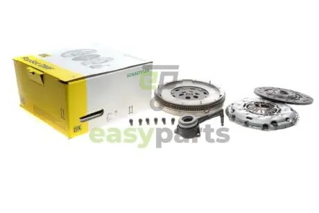 Демпфер + комплект зчеплення VW T5/T6 2.0 TDI 09- (+вижимний) LuK 600 0358 00