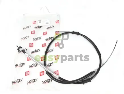 Трос ручника (задній) (L) Fiat Doblo 01- (1735/1445mm) Solgy 219068