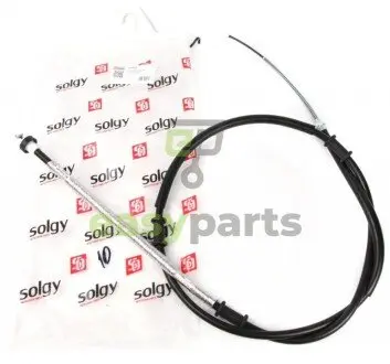 Трос ручника (задній) (L) Fiat Doblo 05- (2140/1844mm) (Maxi) Solgy 219089