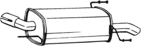 Детали выхлопной системы BOSAL 185-553