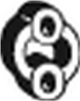 Гумові смужки, система випуску BOSAL 255-097 (фото 1)