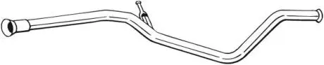 Фото деталі вихлопної системи BOSAL 870-139 Деталі вихлопної системи BOSAL 870-139