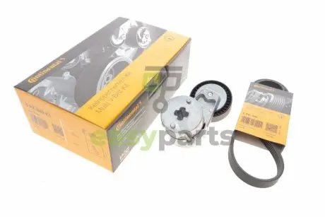 Комплект ременя генератора Opel Astra G/H/Combo/Vectra C/Zafira 1.4-1.8 16V 98- Contitech 5PK940 K1