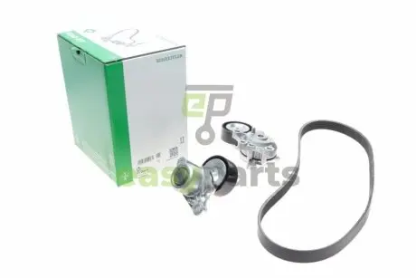 Комплект ременя генератора Peugeot 208/2008 1.6BlueHDi 13- (6PK1005) INA 529 0358 10
