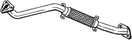 Труба выхлопного газа BOSAL 803-017