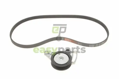 Комплект ременя генератора VW Passat/Audi A4/A6 1.6-2.0TDI 96-05 Gates K034PK855