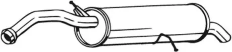 Деталі вихлопної системи BOSAL 135-093