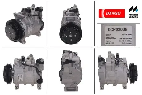 Компрессоры кондиционеров DENSO DCP02008