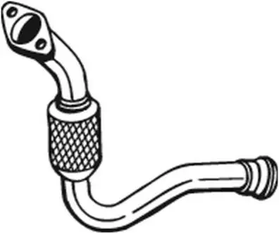 Труба выхлопного газа BOSAL 713-253