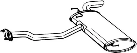 Деталі вихлопної системи BOSAL 165-107