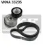 SKF CITROEN К-кт ГРМ (ремінь+ролик) BERLINGO C4 GRAND PICASSO I 2.0HDI 09-, C5 III 15- VKMA 33205