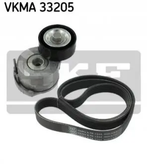 CITROEN К-кт ГРМ (ремінь+ролик) BERLINGO C4 GRAND PICASSO I 2.0HDI 09-, C5 III 15- SKF VKMA 33205