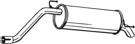 Глушитель выхлопных газов конечный BOSAL 148-143