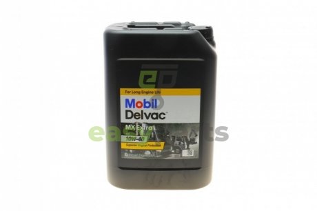 Олива моторна DELVAC MX EXTRA 10W40/20л MOBIL 152673