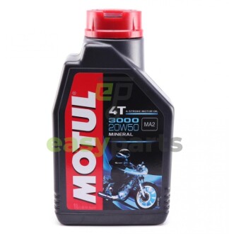 Олива 20W50 4T 3000 (1л) (104048) MOTUL 837011