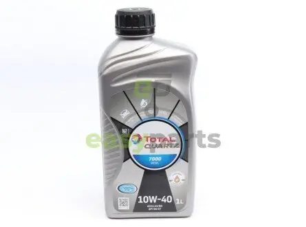 Олива 10W40 Quartz 7000 Diesel (1л) (MB229.1/VW505.00) TOTAL 214111
