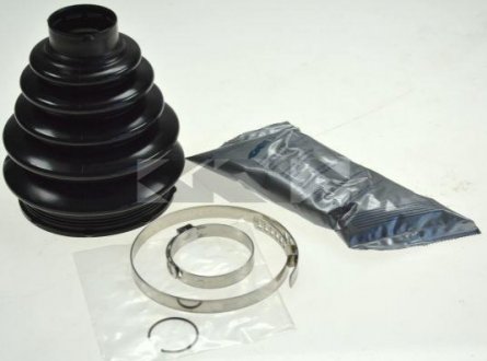 Пыльник полимерный ШРКШ со смазкой и металлическим креплением SPIDAN 24830 (фото 1)
