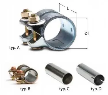 Муфта вихлопної системи MTS 02.8364