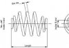 Пружина ходової частини Opel Astra G 1.2-2.2 16V/1.7TD/CDTI/1.7-2.2DTI 98-09 MONROE SP2212 (фото 1)