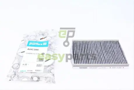 Фільтр салону Fiat 500L/500X 12- (вугільний) Purflux AHC396