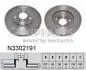 Фото 1 - гальмiвнi диски переднi NIPPARTS N3302191 Гальмiвнi диски переднi NIPPARTS N3302191 (фото 1)