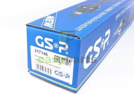 Піввісь Fiat Fiorino 1.3D 06- (R) (25x522) d=33,88 GSP 217146