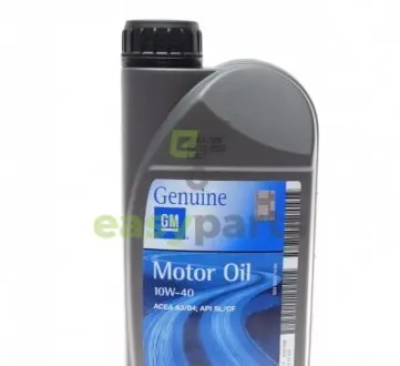 Олива 10W40 Semi Synthetic (1L) 1942043 GM 93165213