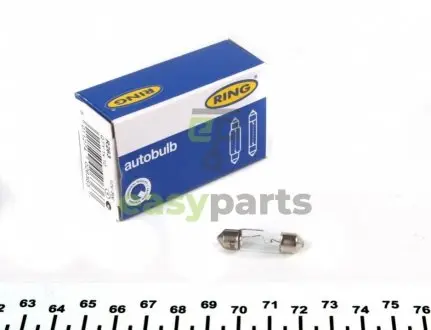 Автолампа C3W 3 W прозрачная Ring R263