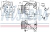 Компрессор кондиционера NISSENS 89227 (фото 5)